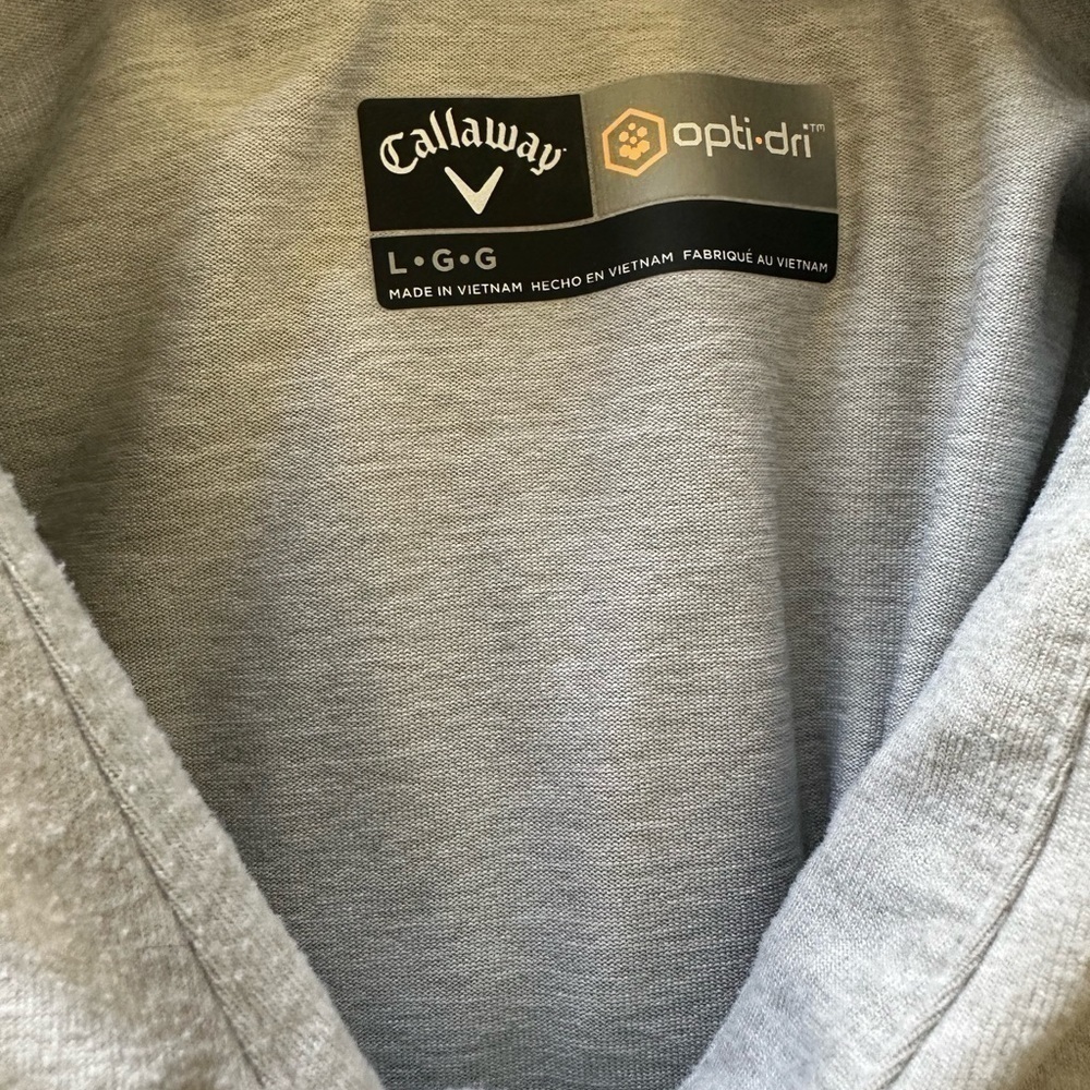 Men’s pre own as is  Callaway golf polo shirt size L large - Picture 5 of 6